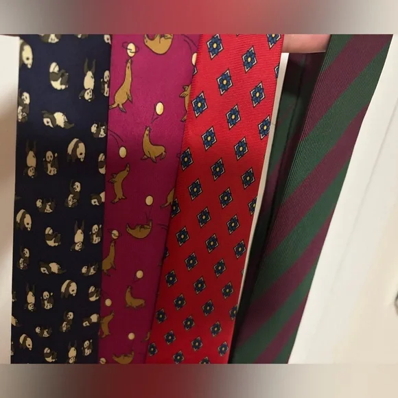 Tie Bundle - Hermes, Harrod’s, Etro - Picture 3 of 3